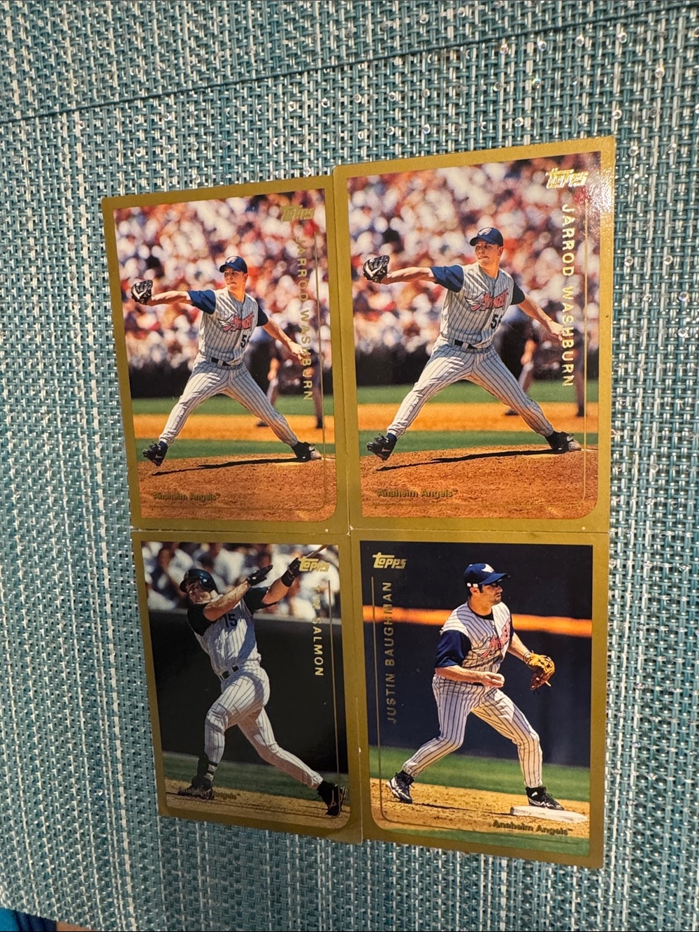 1999 Topps Baseball Cards- Anaheim Angels